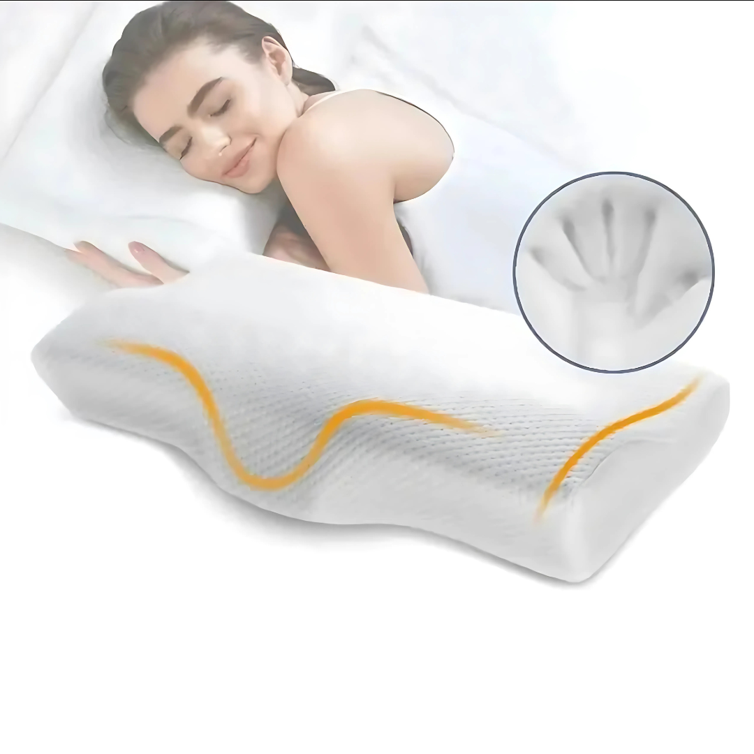 Memory Foam Bed Orthopedic Pillow – Neck Protection & Pain Relief - swaycart