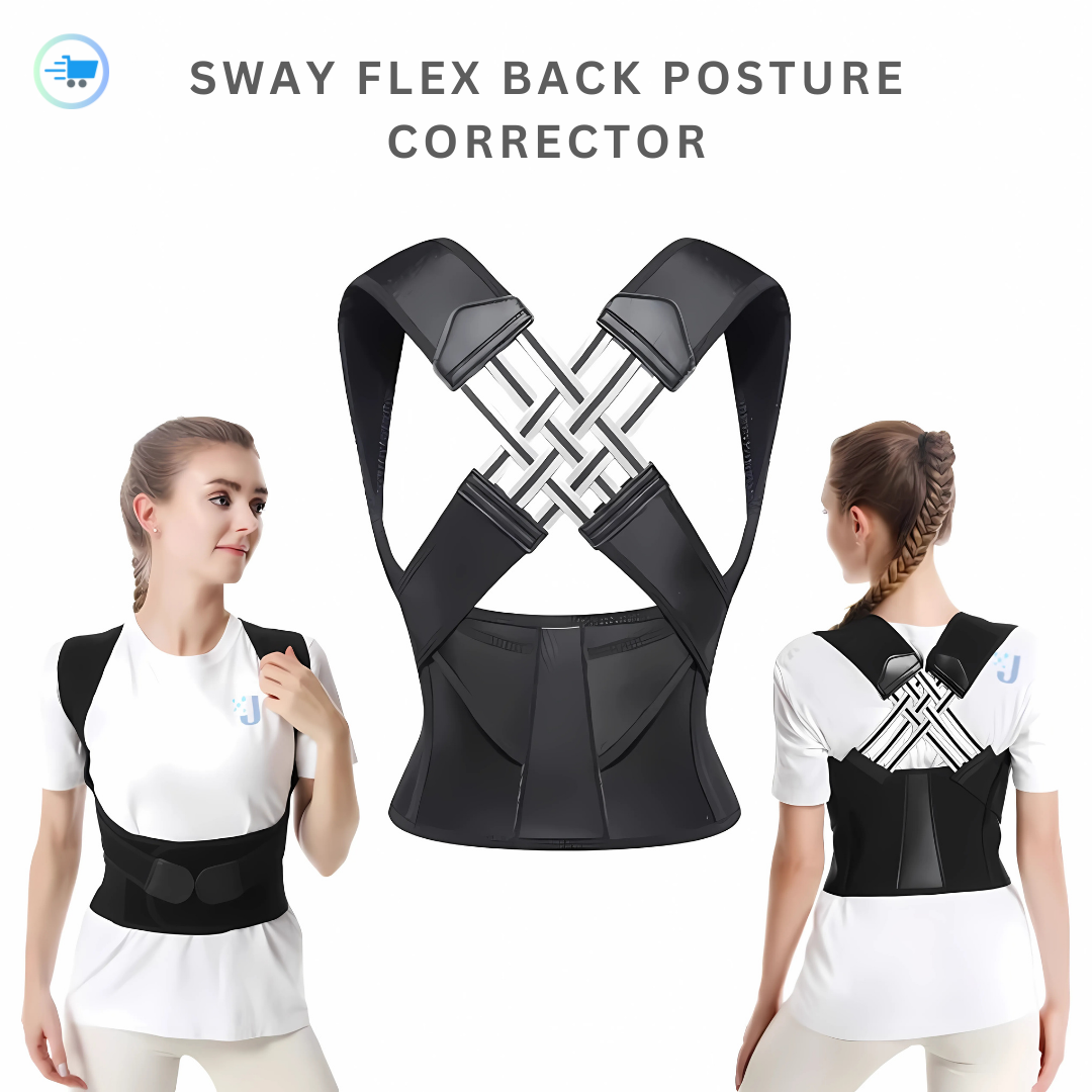 SwayFlex Back Posture Corrector– Adjustable, Breathable, and Comfortable Back Support Belt - swaycart