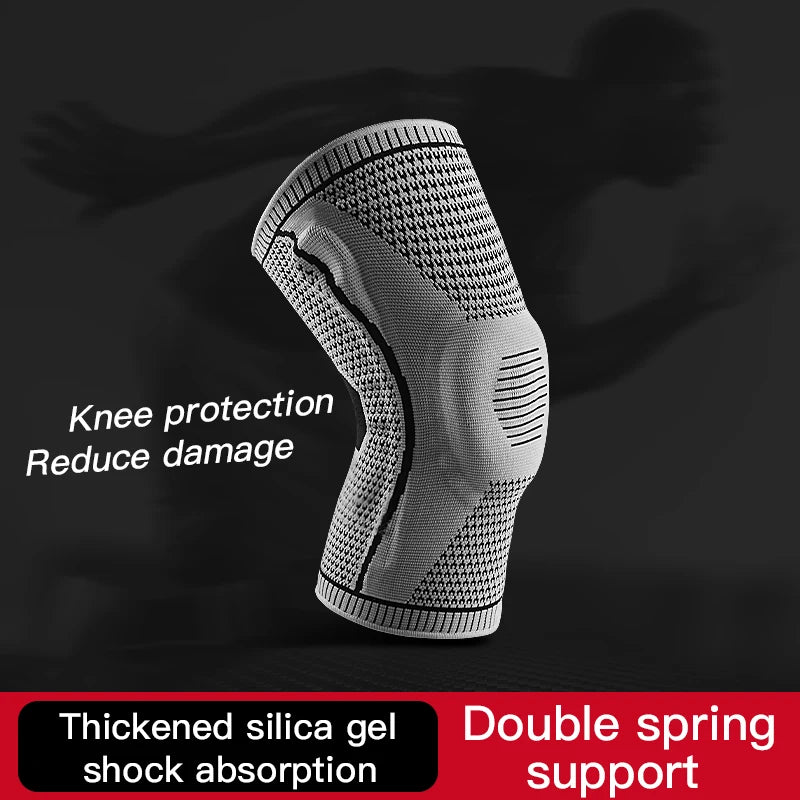 SwayFlex Knee Guard: Silicone Compression Support for Sports & Fitness - swaycart