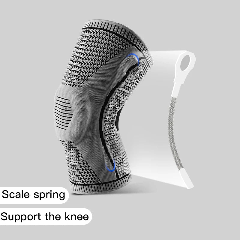 SwayFlex Knee Guard: Silicone Compression Support for Sports & Fitness - swaycart