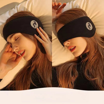 2-in-1 Noise-Reducing Sleep Earplugs with Adjustable Eye Mask - swaycart