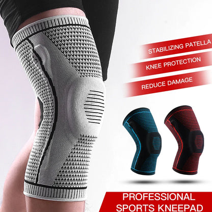 SwayFlex Knee Guard: Silicone Compression Support for Sports & Fitness - swaycart