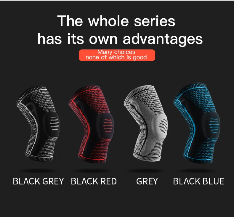 SwayFlex Knee Guard: Silicone Compression Support for Sports & Fitness - swaycart