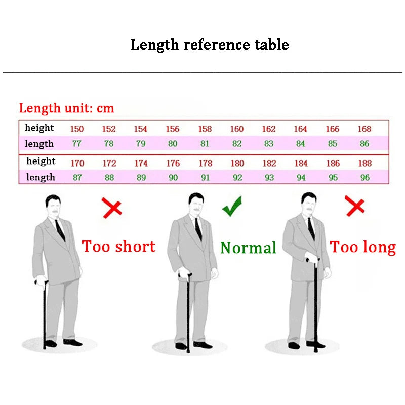 Retractable LED Walking Stick for Elderly – Lightweight Aluminium Alloy Cane with Anti-Slip Grip - swaycart