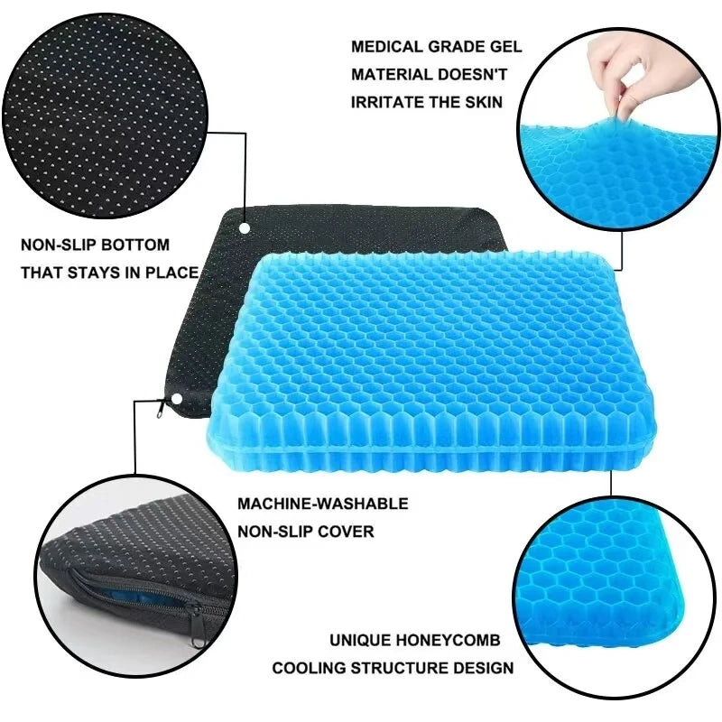 Honeycomb Gel Seat Cushion - swaycart