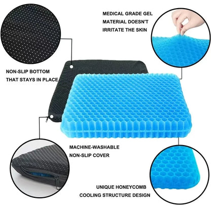 Honeycomb Gel Seat Cushion - swaycart