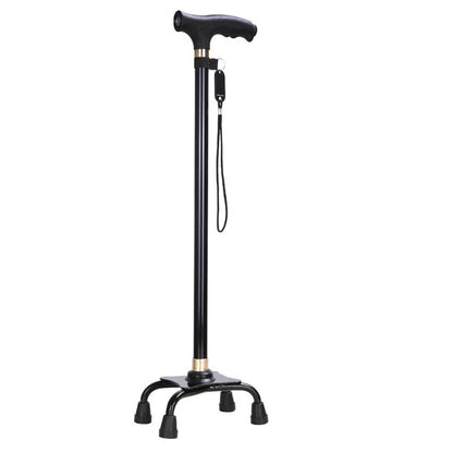 Retractable LED Walking Stick for Elderly – Lightweight Aluminium Alloy Cane with Anti-Slip Grip - swaycart