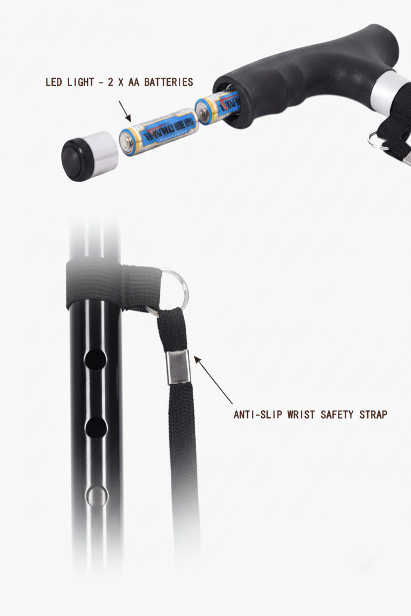 LED & Wrist Strap